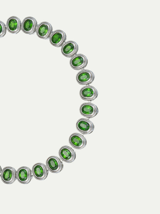 Olive Grove crystal bracelet