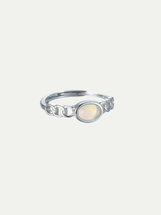 Hoop Opal Ring