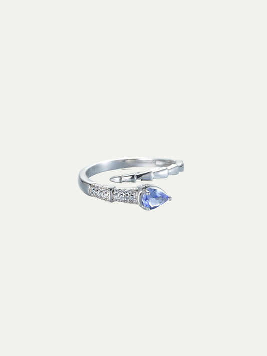Arrow Tanzanite Ring