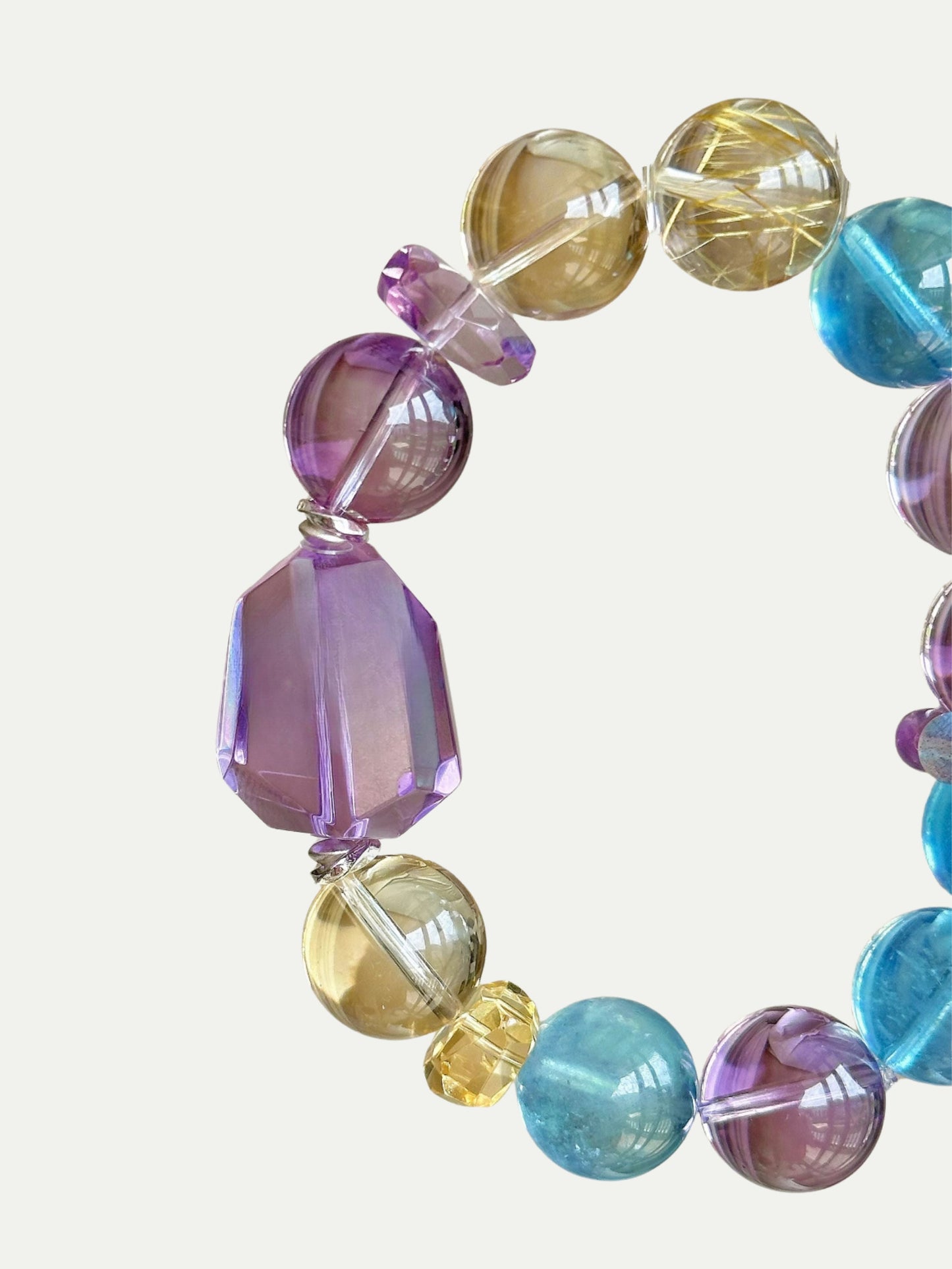 Rainbow Whisper Crystal Bracelet Annflora