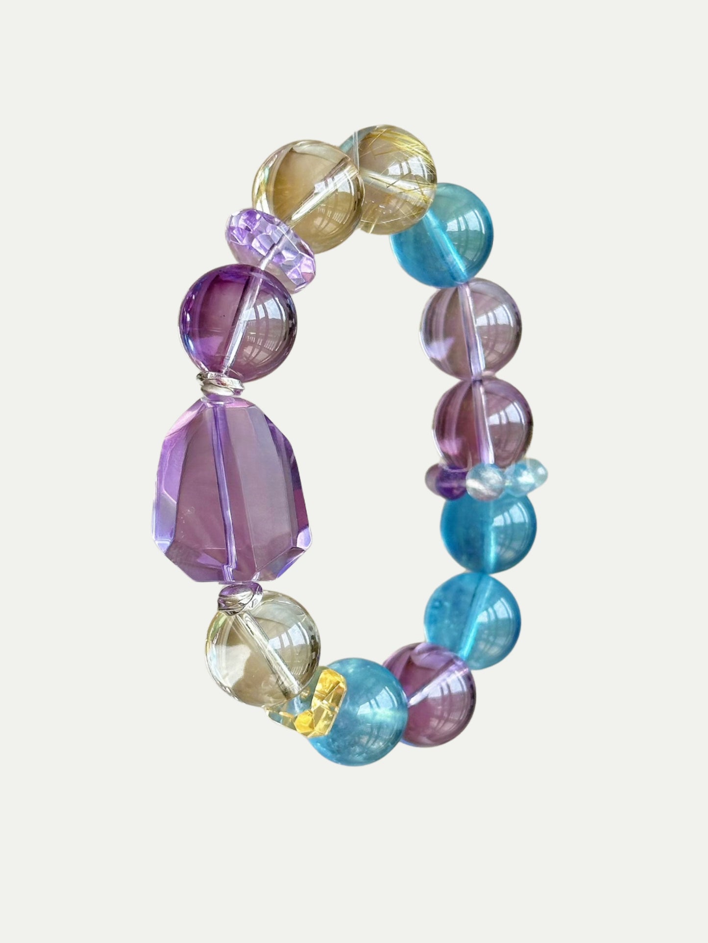 Rainbow Whisper Crystal Bracelet