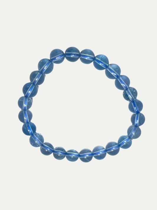 Plain Blue Topaz Bracelet