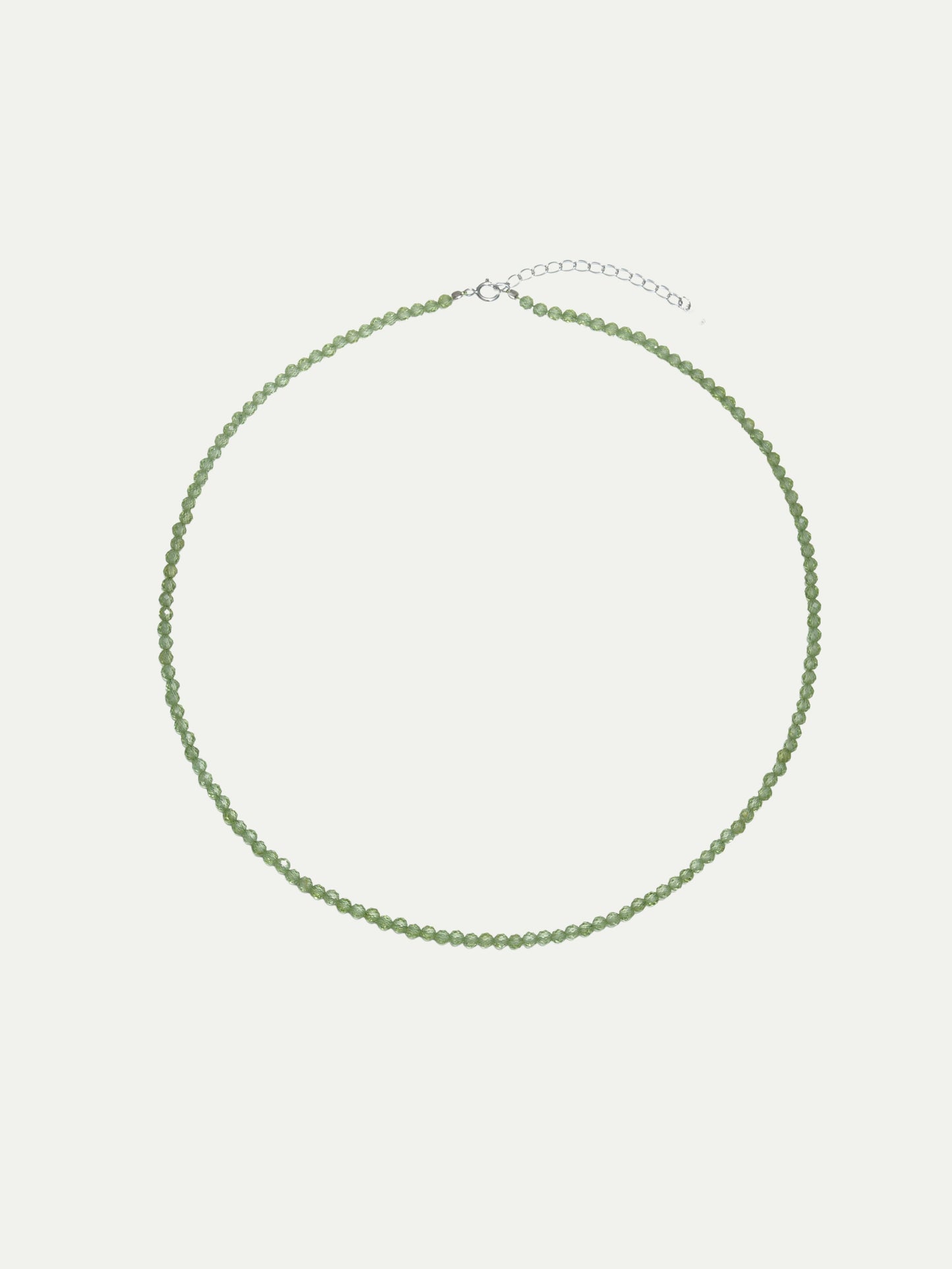 Sparkling Peridot Necklace
