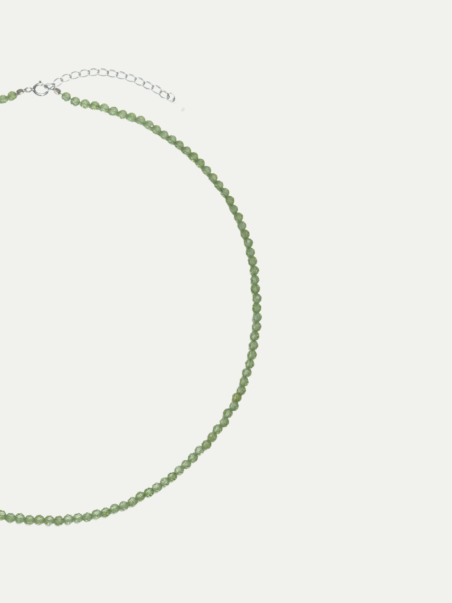 Sparkling Peridot Necklace