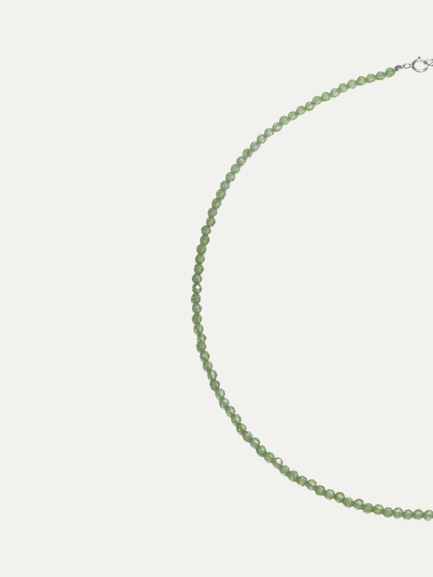 Sparkling Peridot Necklace Annflora