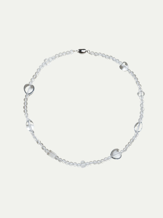 True Me - White Crystal Necklace