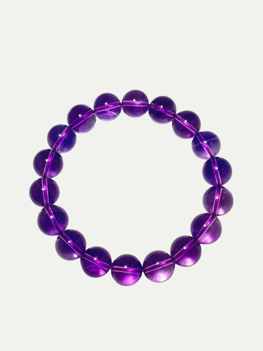 Plain Amethyst Bracelet