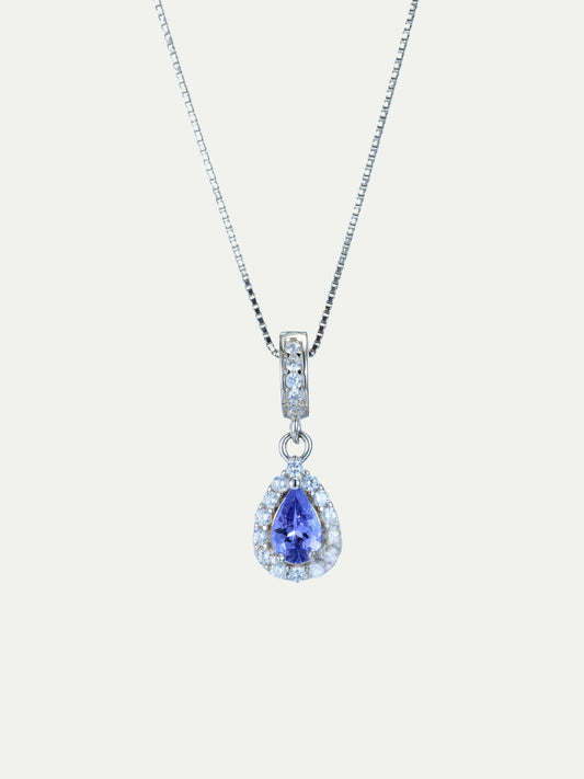 Twilight Tears Tanzanite Necklace
