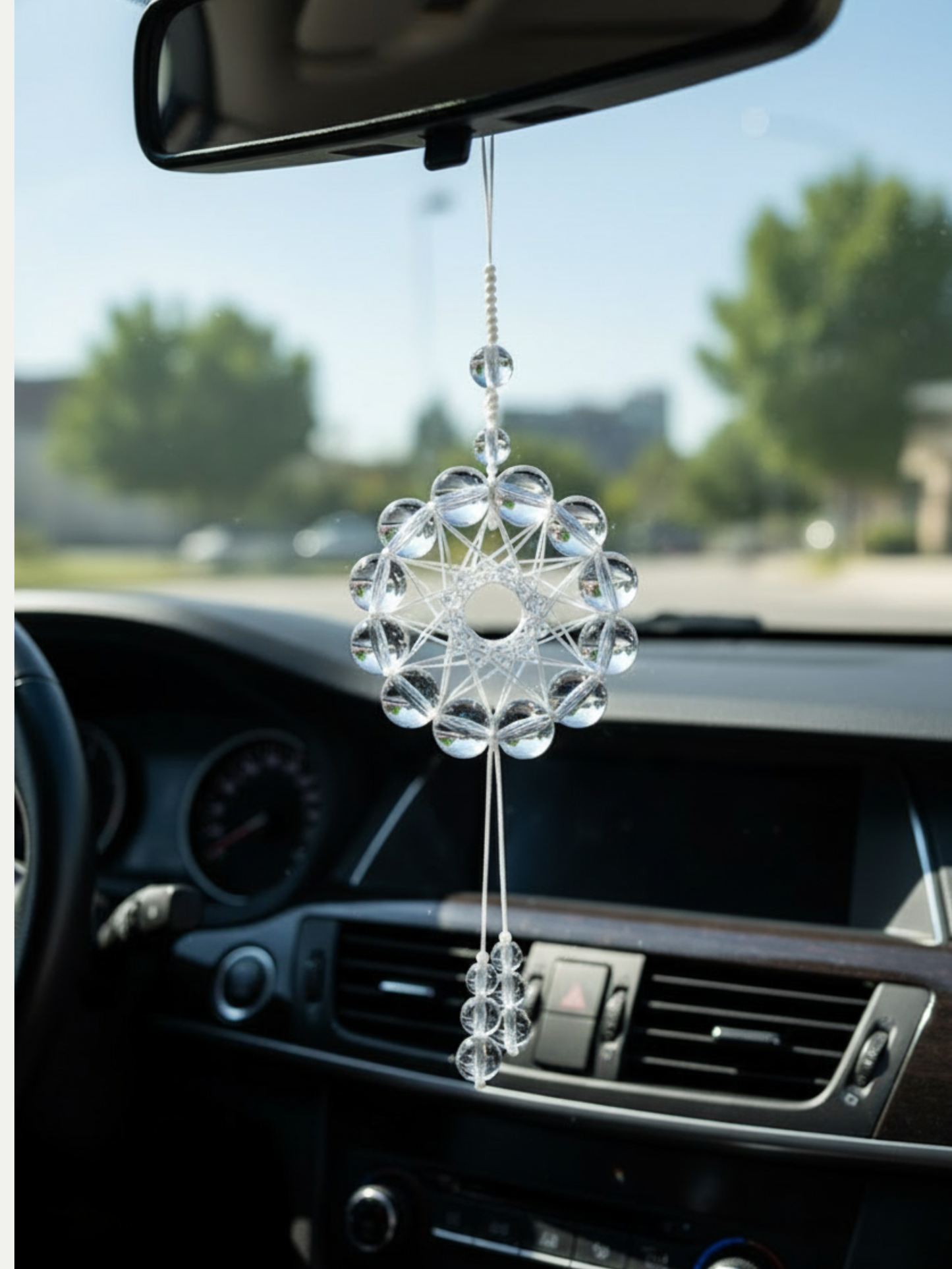 White Crystal Dreamcatcher Annflora