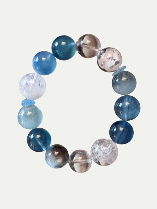 Ocean Whisper Crystal Bracelet