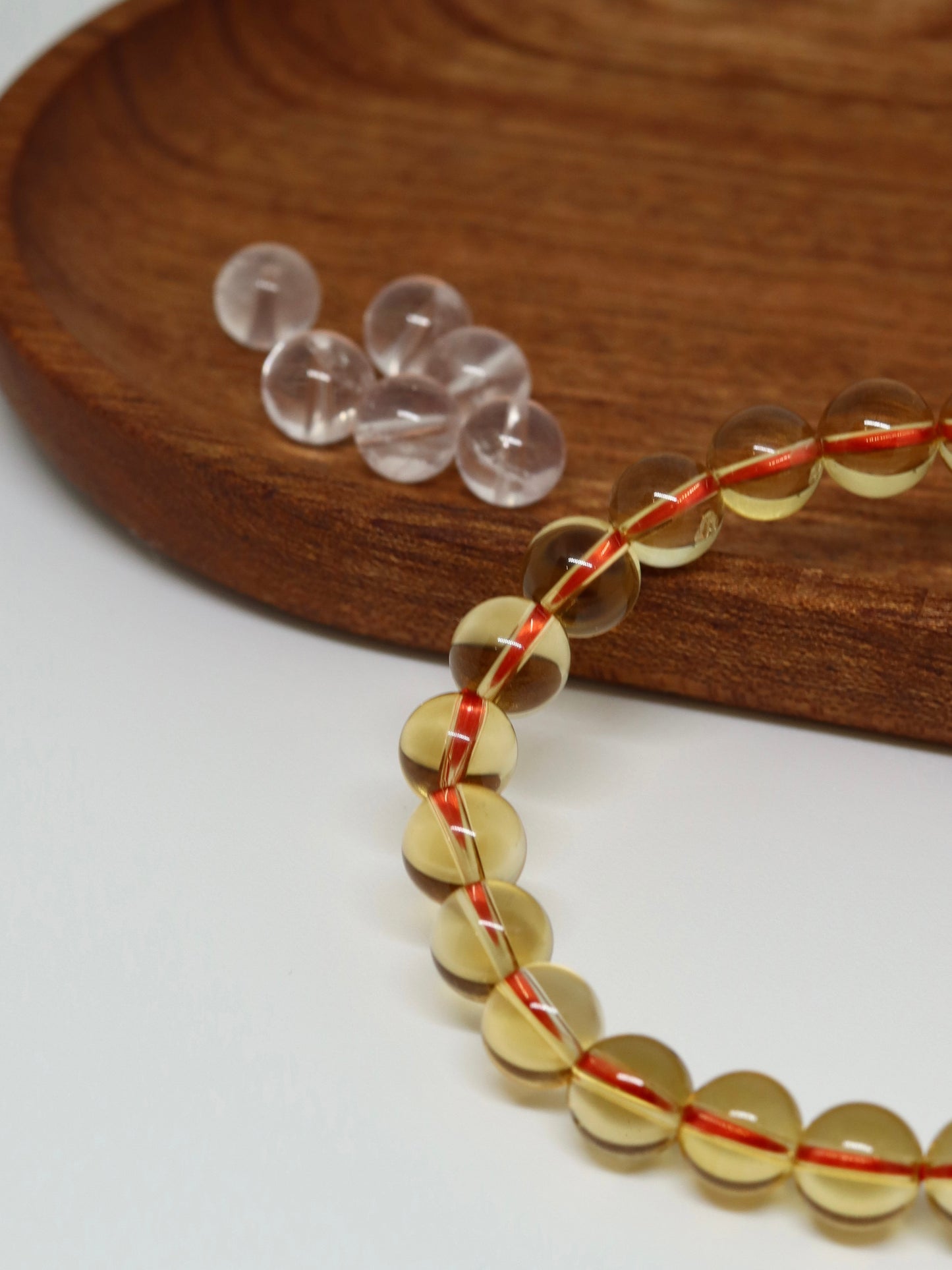 Plain A-grade citrine bracelet