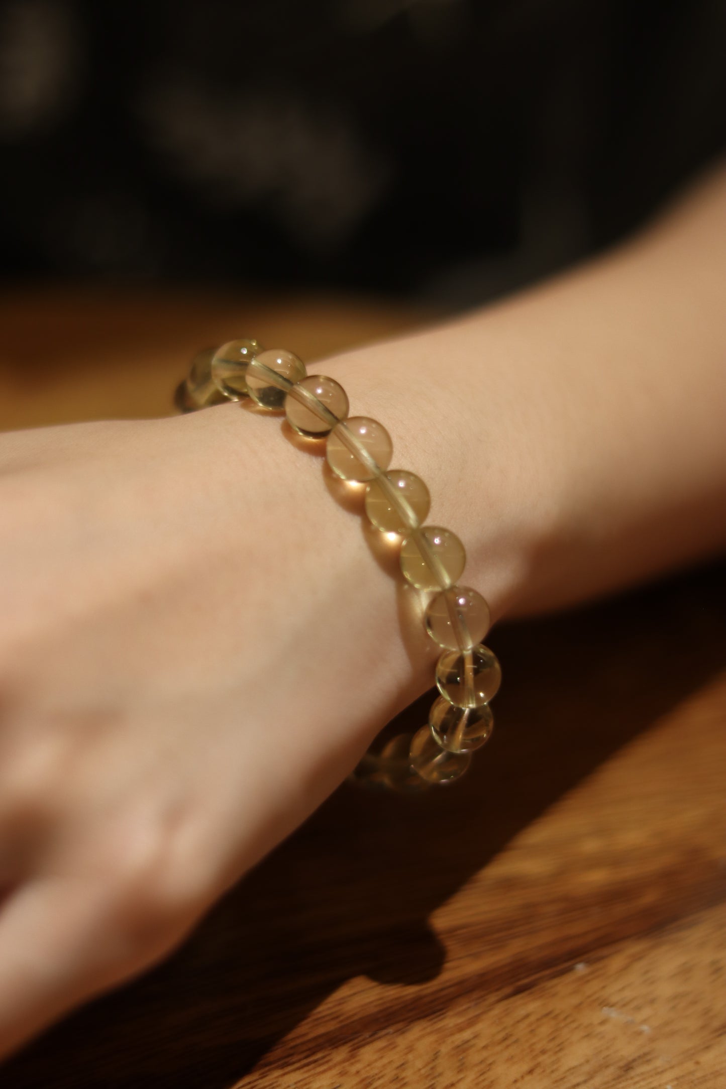 Plain Lemon Citrine Bracelet