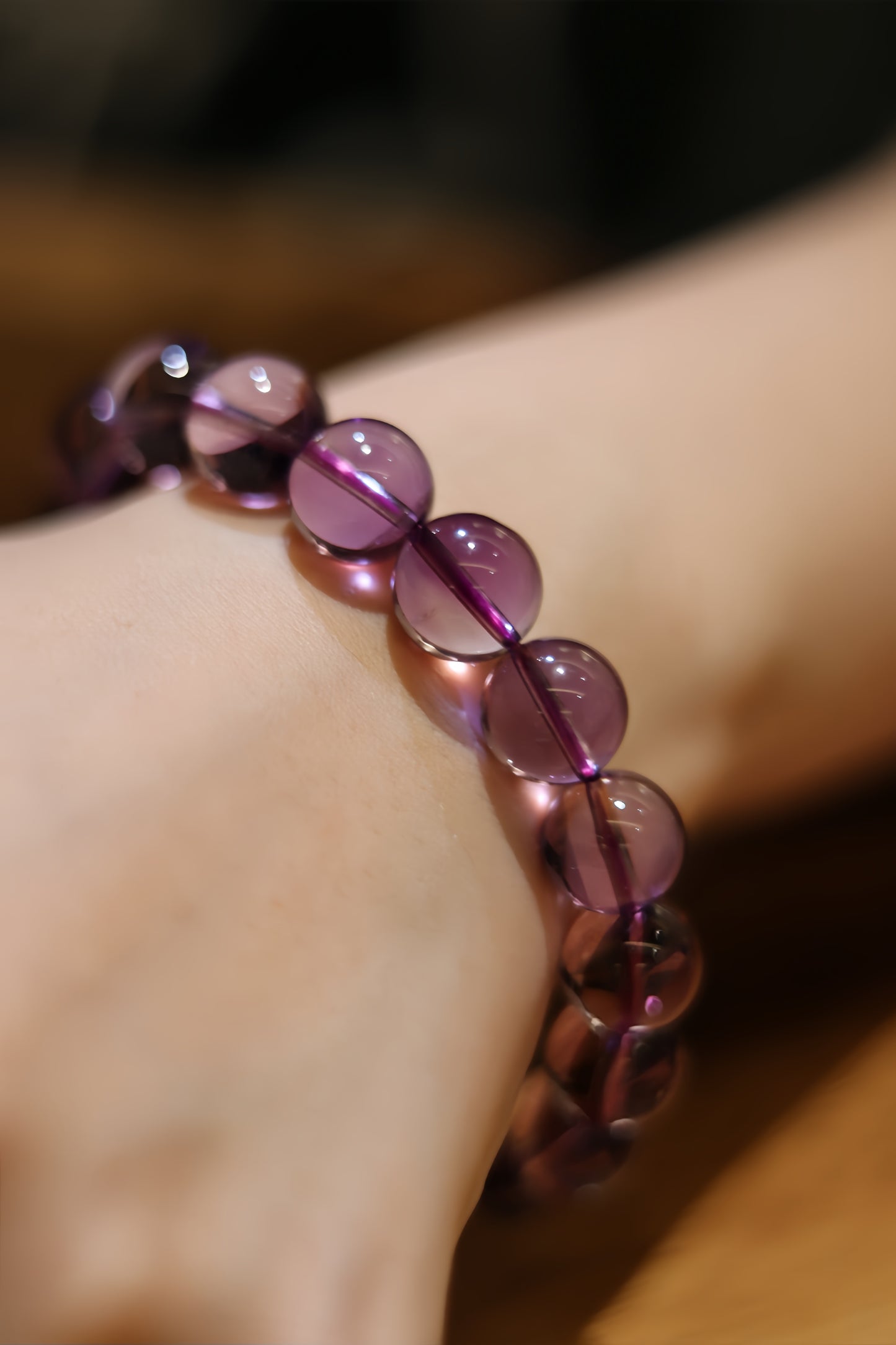 Plain Amethyst Bracelet