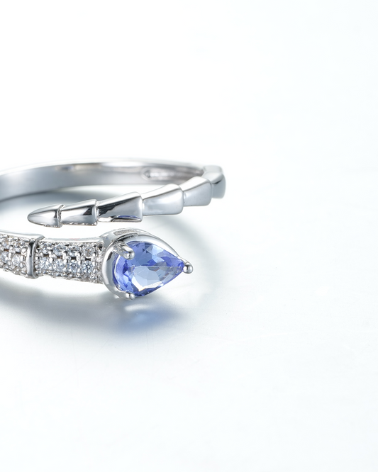 Arrow Tanzanite Ring