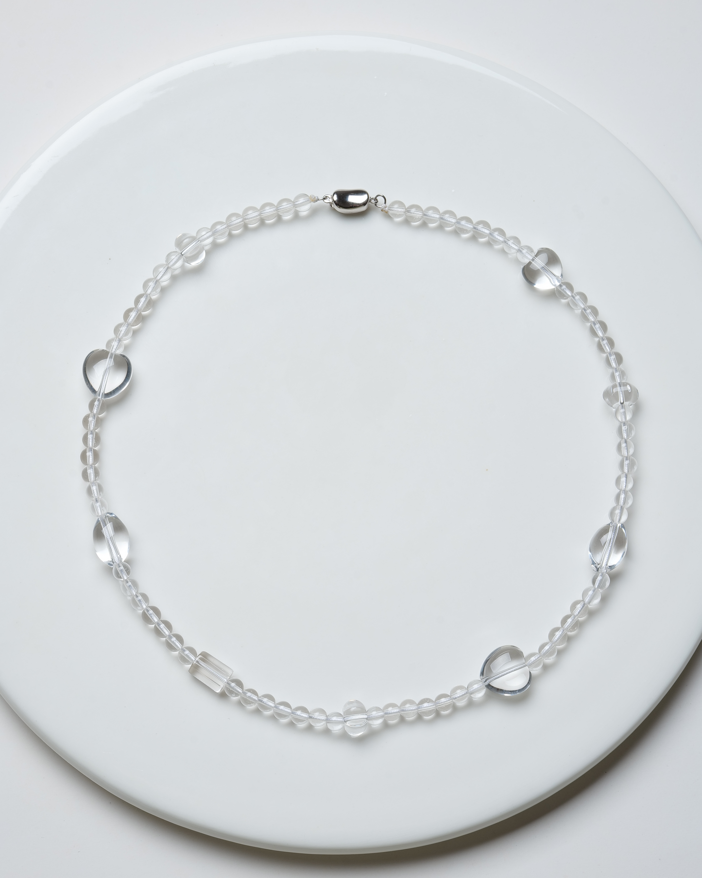 True Me - White Crystal Necklace Annflora