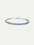 S925 silver tanzanite bracelet Annflora