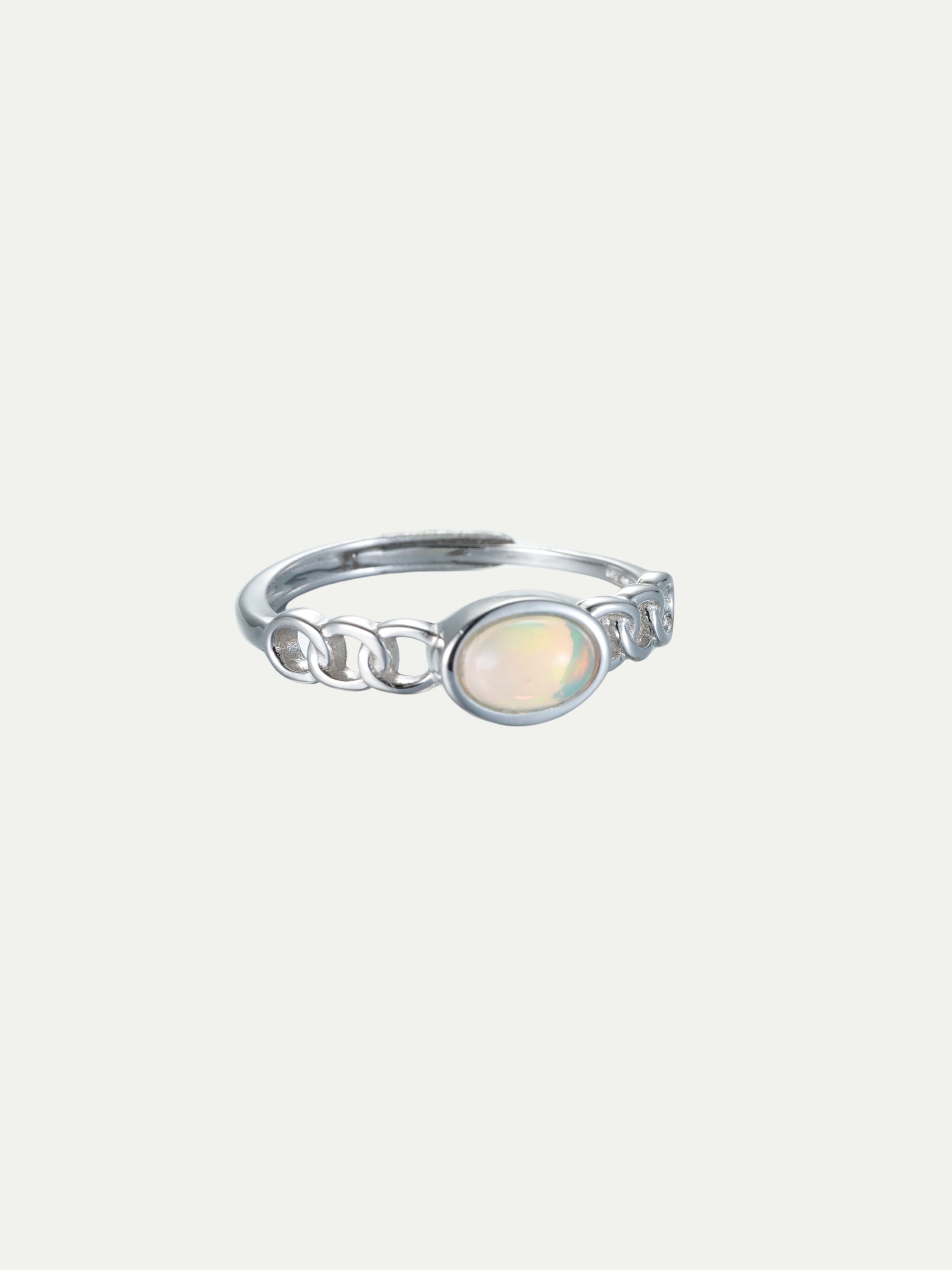 Hoop Opal Ring Annflora