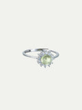 Sunflower Peridot Ring Annflora