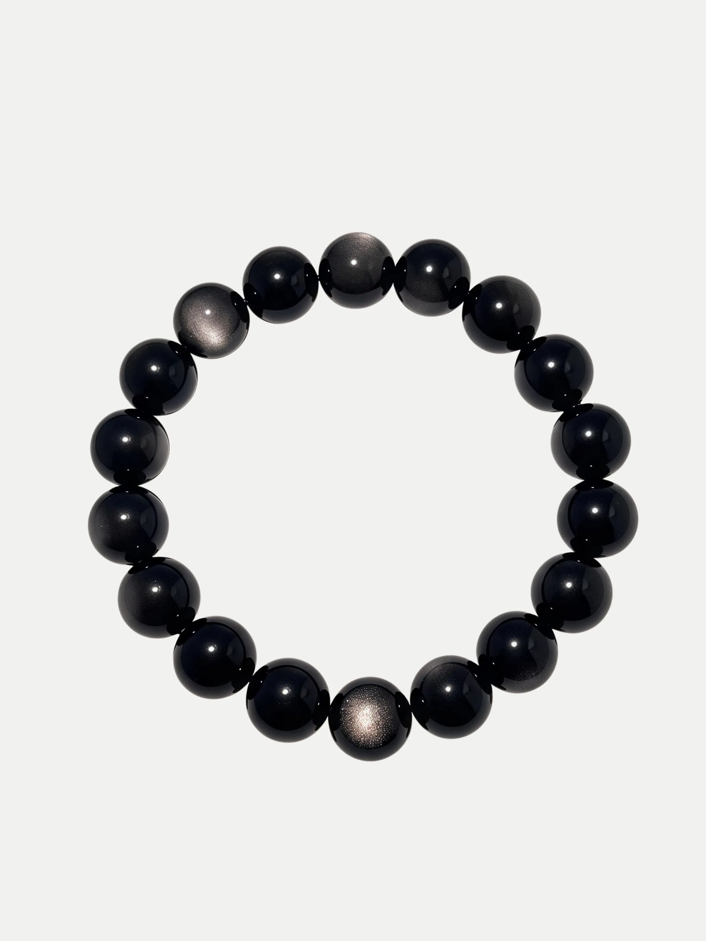 Silver Sheen Obsidian Bracelet Annflora