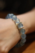 Snowflake Aquamarine Bracelet Annflora
