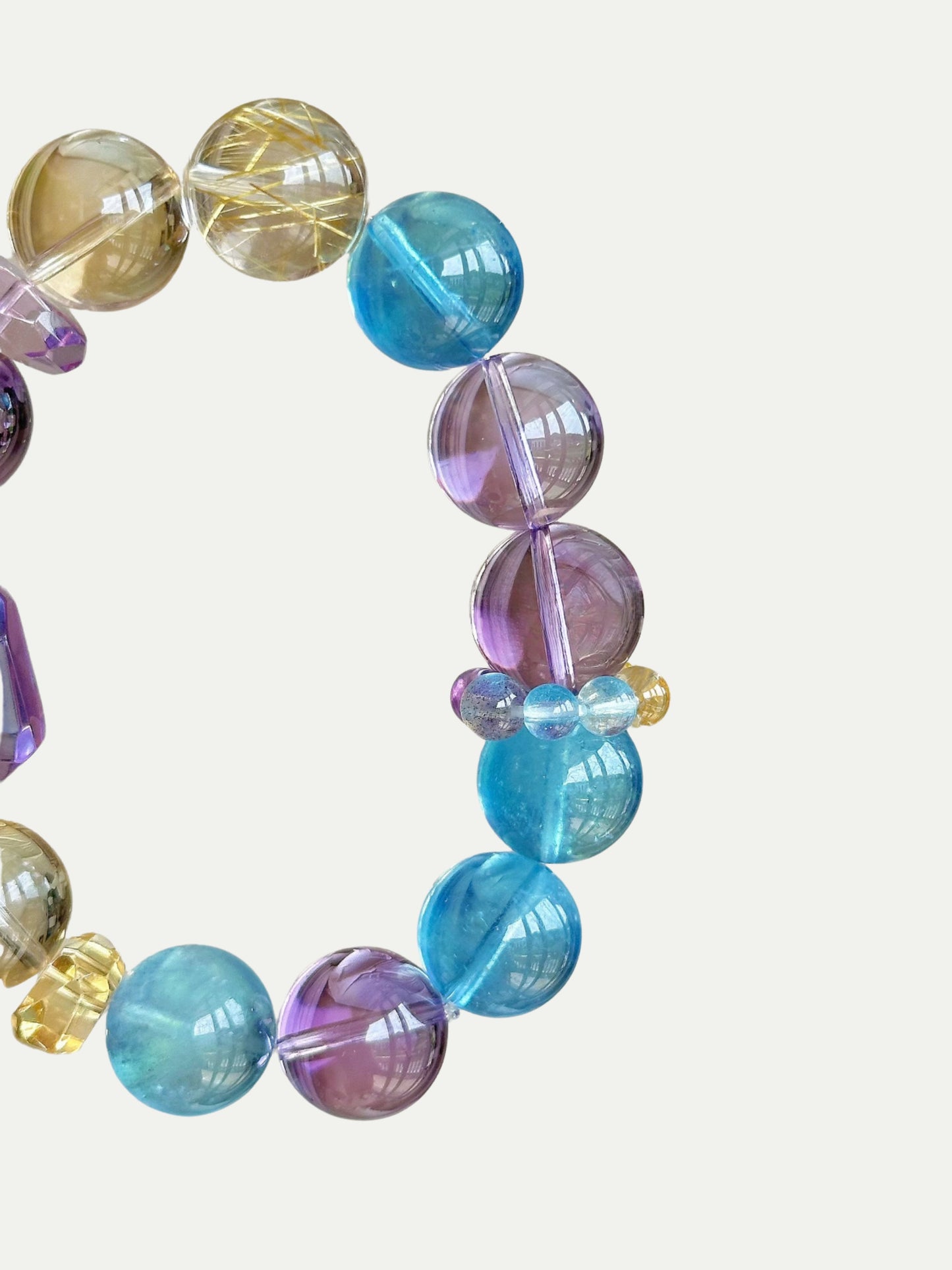 Rainbow Whisper Crystal Bracelet