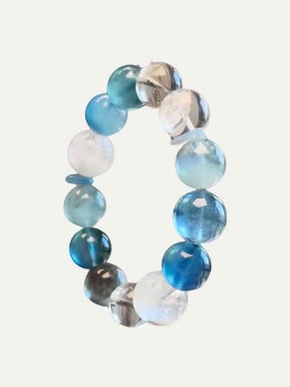 Ocean Whisper Crystal Bracelet