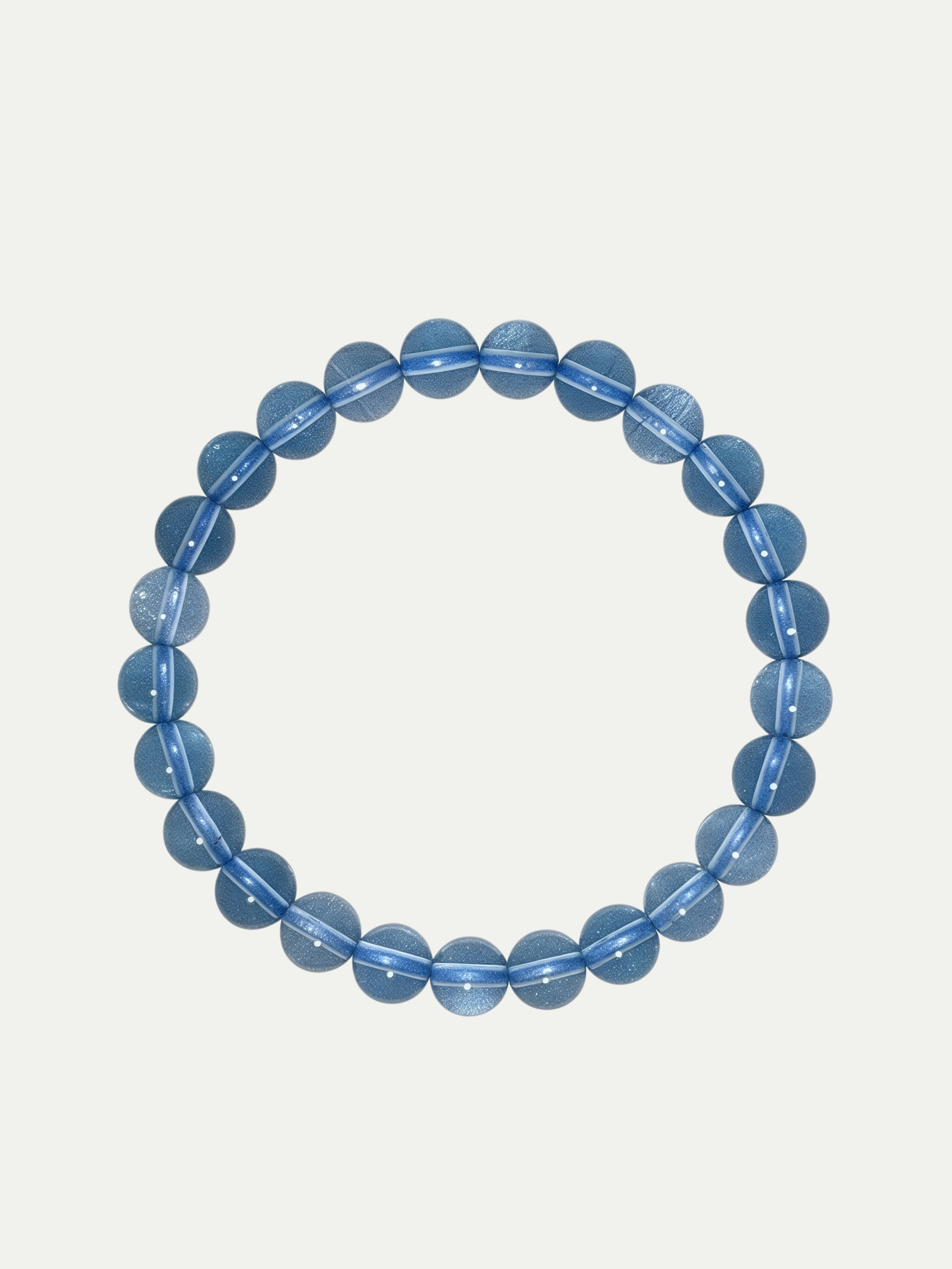 Plain Blue Topaz Bracelet Annflora