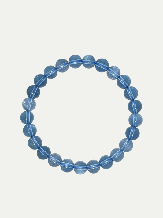 Plain Blue Topaz Bracelet Annflora