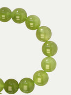 Plain Circle Xiuyu Jade Bracelet Annflora