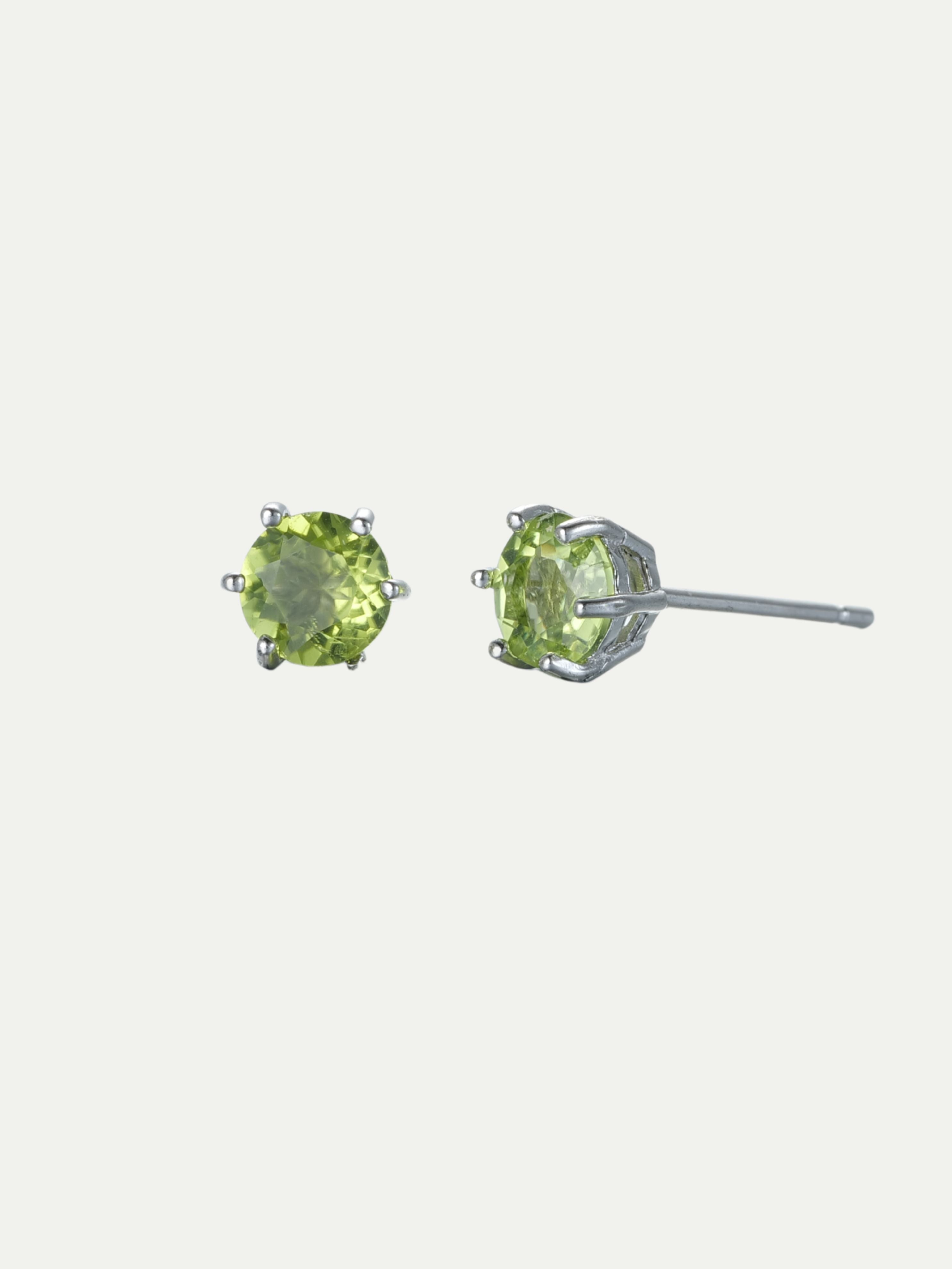 Peridot Earrings Annflora