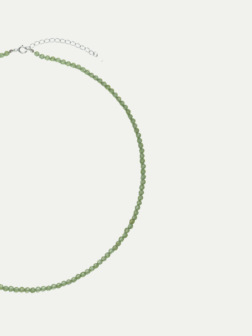Sparkling Peridot Necklace Annflora