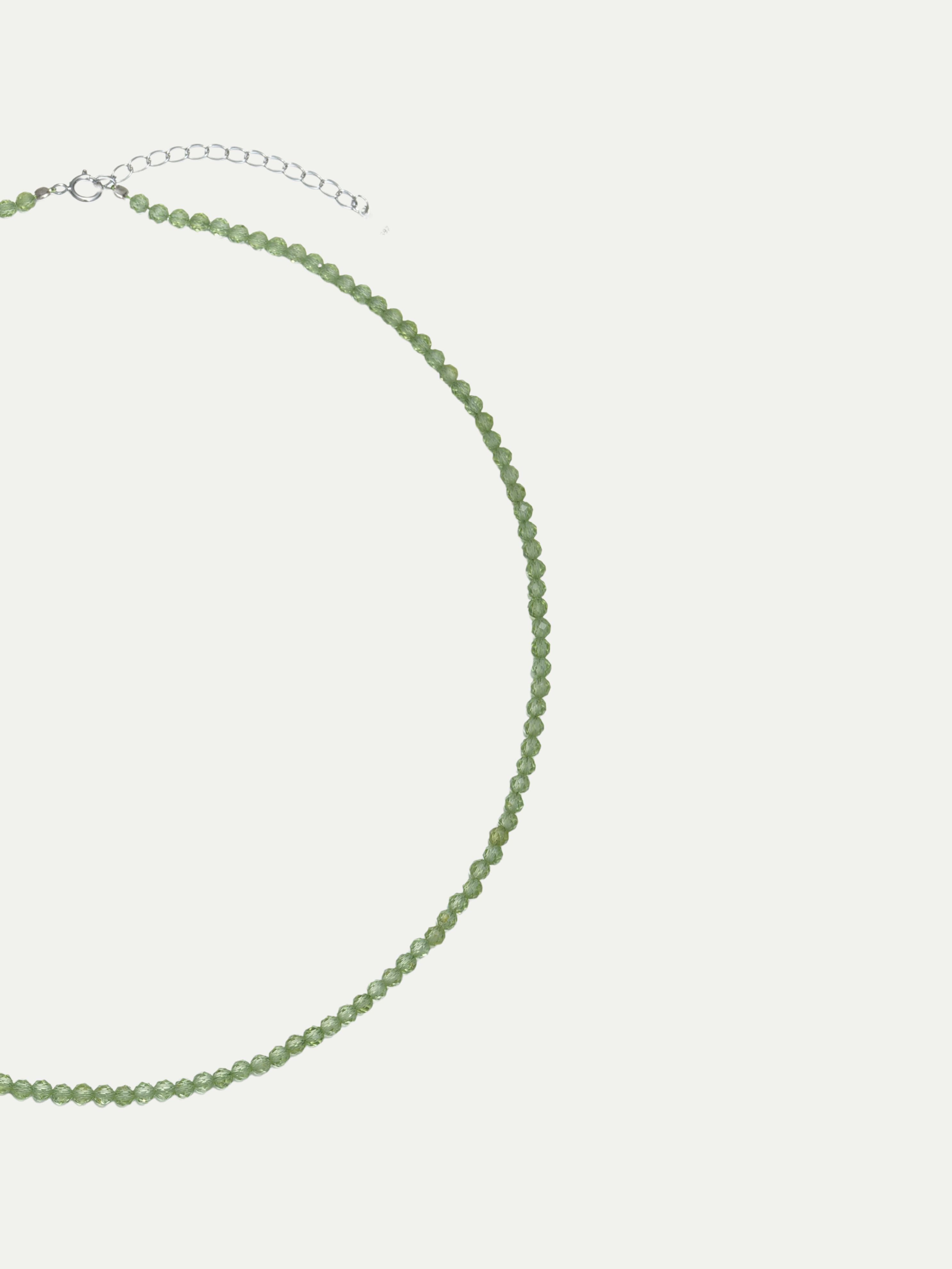 Sparkling Peridot Necklace Annflora