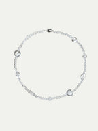 True Me - White Crystal Necklace Annflora