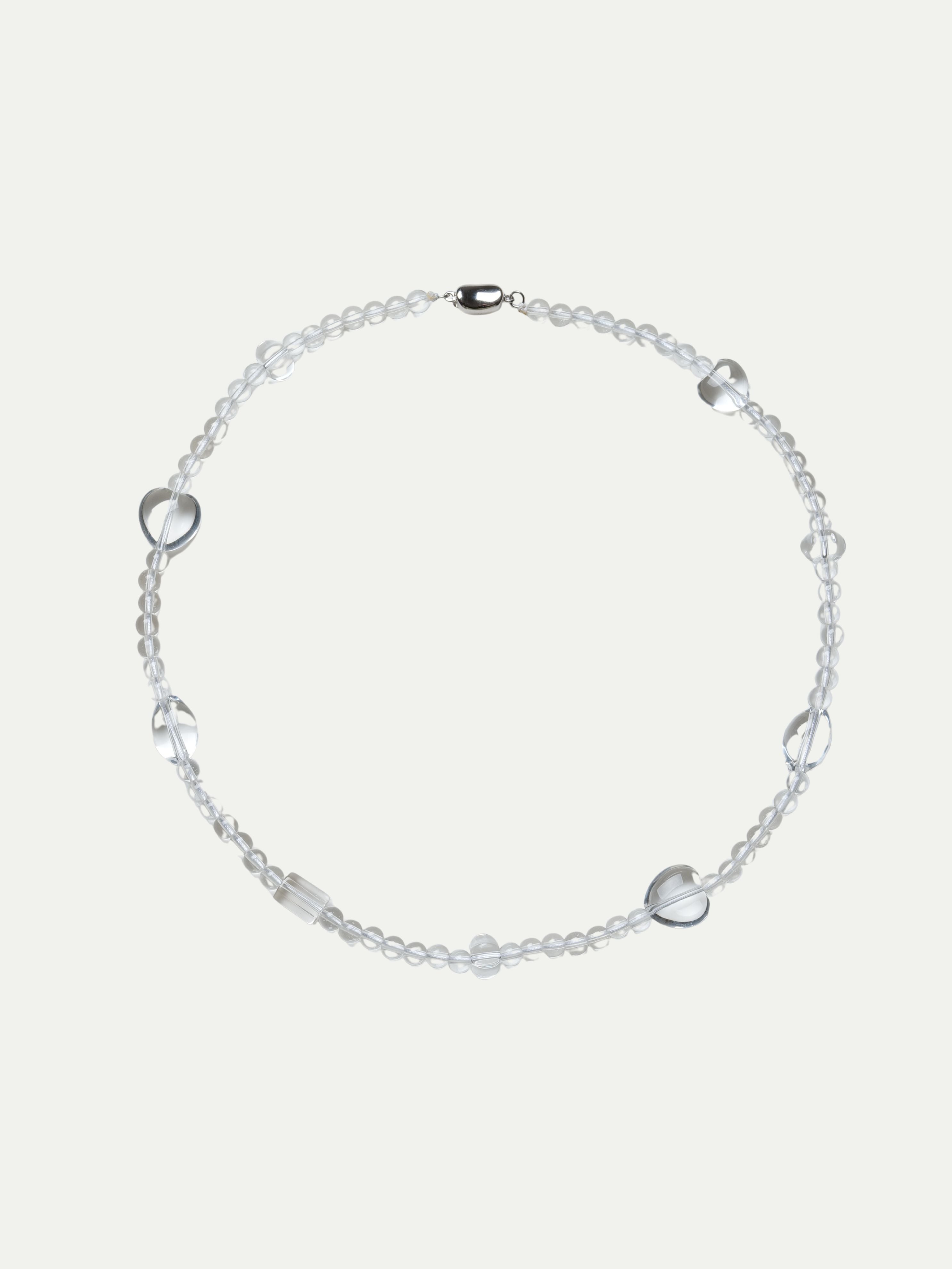 True Me - White Crystal Necklace Annflora