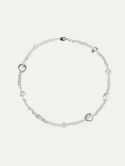 True Me - White Crystal Necklace