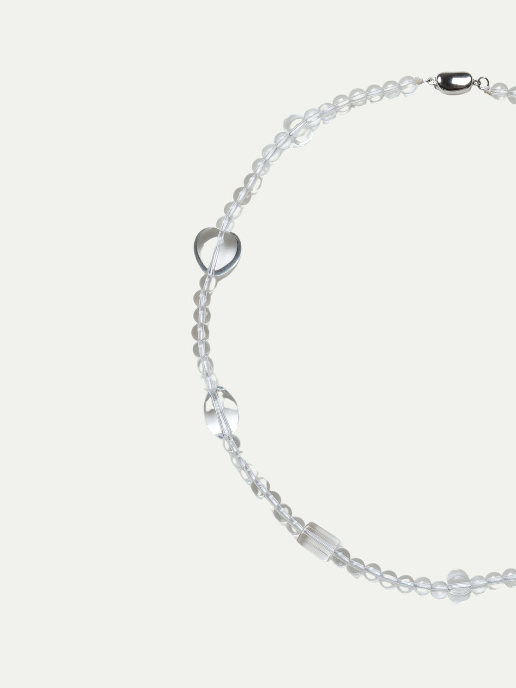 True Me - White Crystal Necklace Annflora