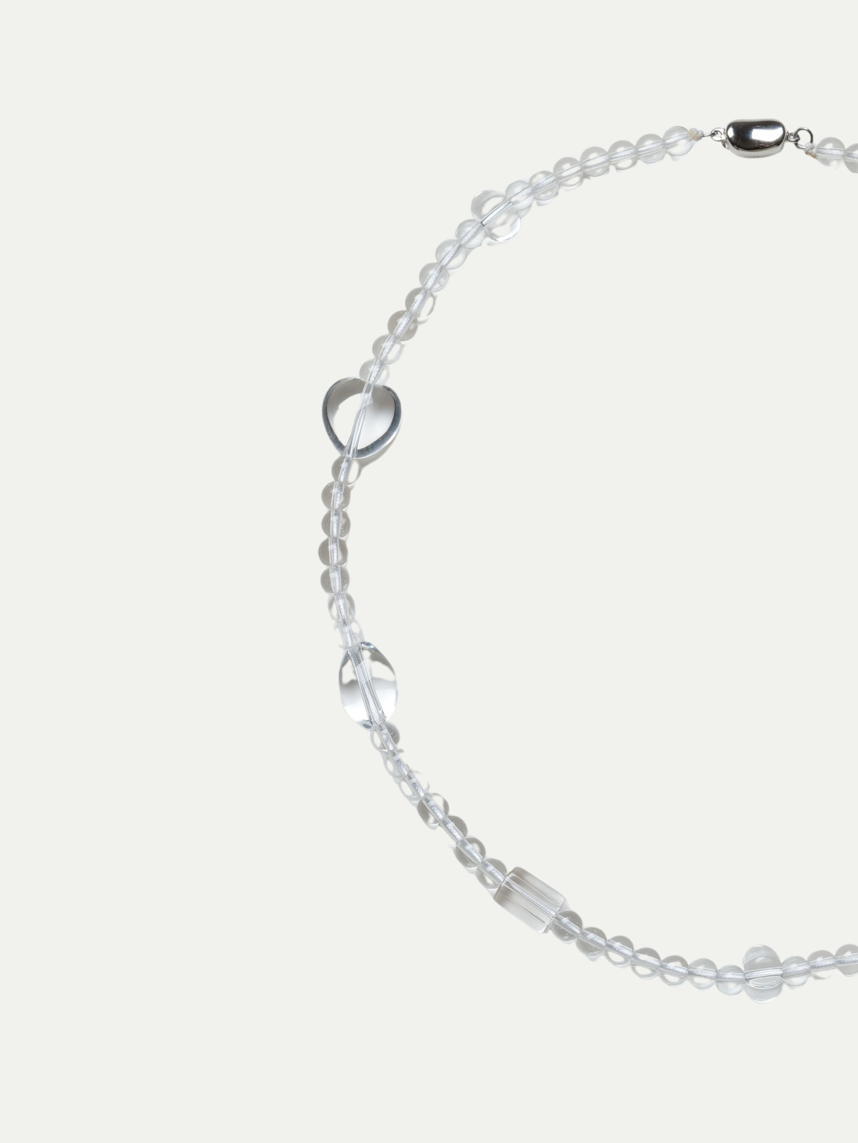 True Me - White Crystal Necklace Annflora