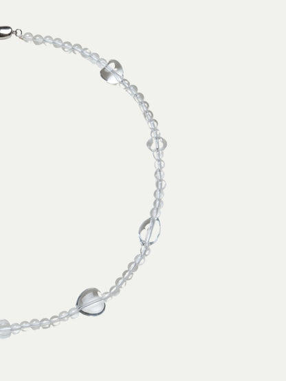 True Me - White Crystal Necklace