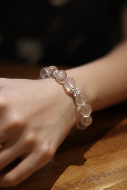 Mozambique Rose Quartz Bracelet