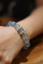 Snowflake Aquamarine Bracelet Annflora