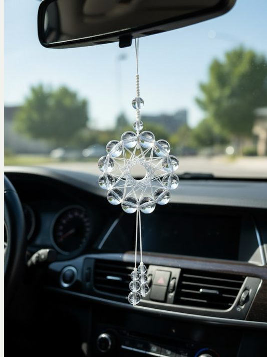 White Crystal Dreamcatcher Annflora