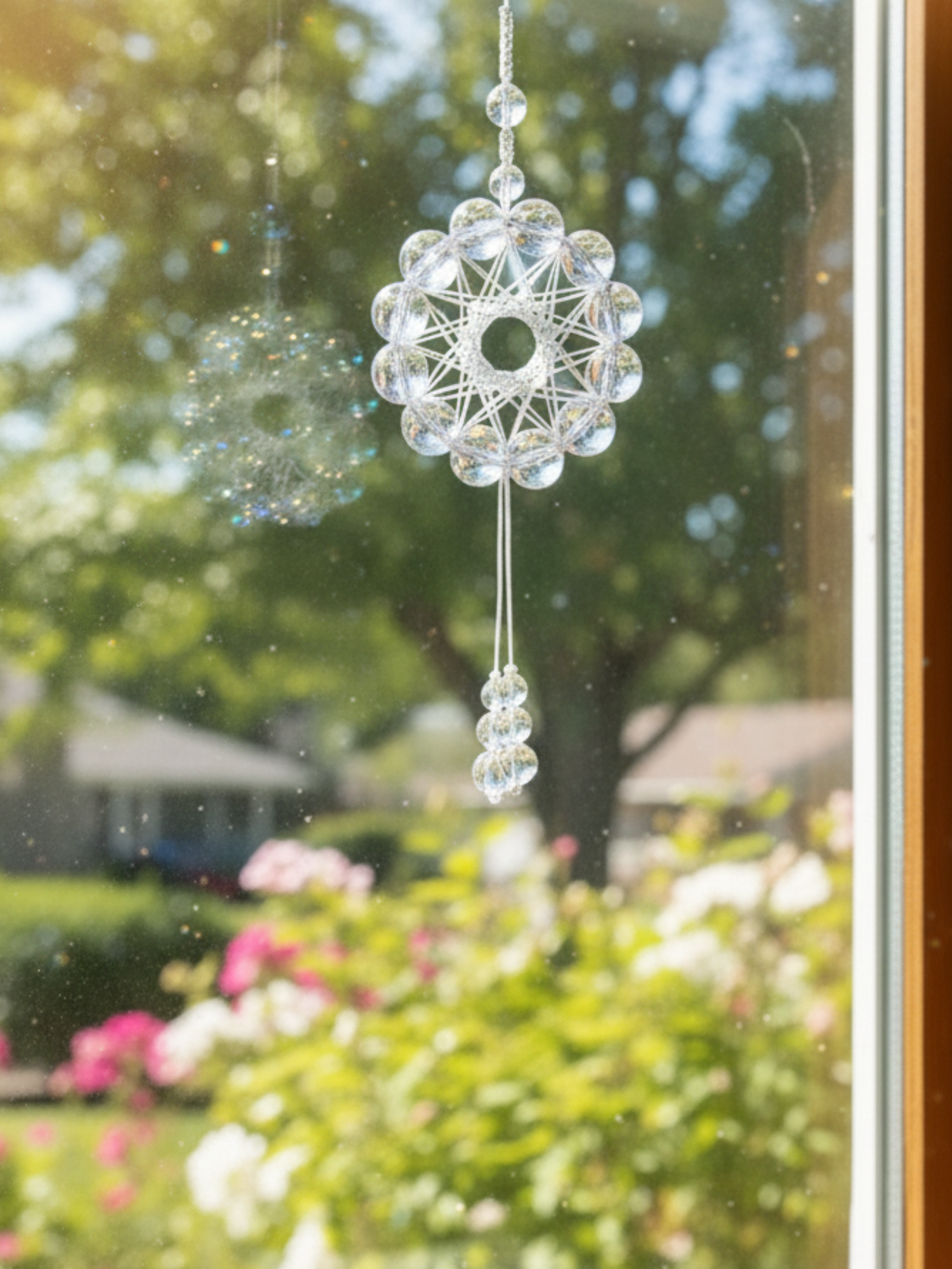 White Crystal Dreamcatcher Annflora