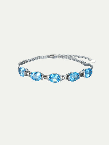 Frozen Tears Topaz Bracelet