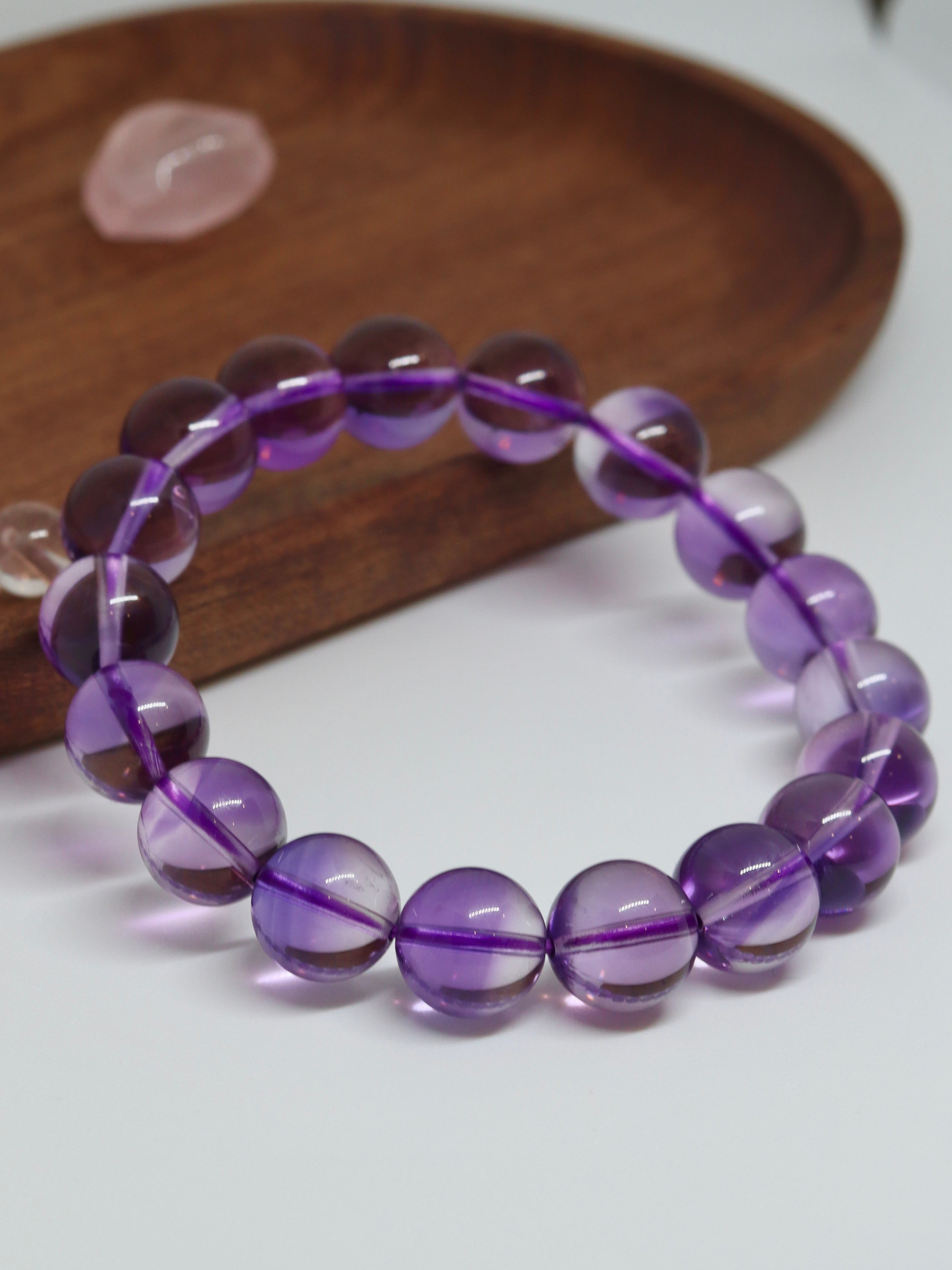 Plain Amethyst Bracelet Annflora