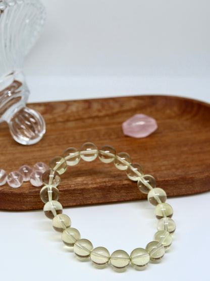 Plain Lemon Citrine Bracelet