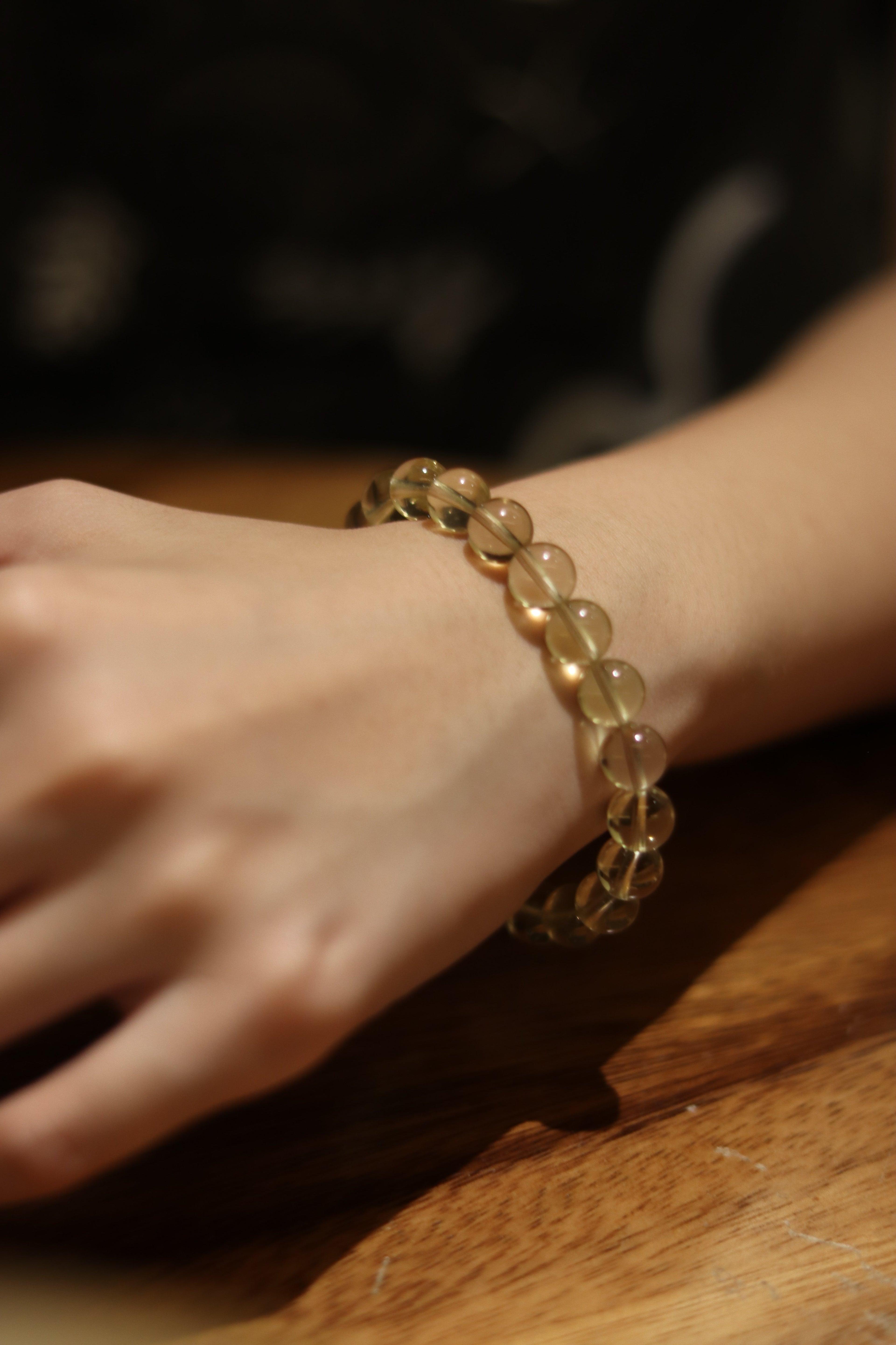 Plain Lemon Citrine Bracelet Annflora
