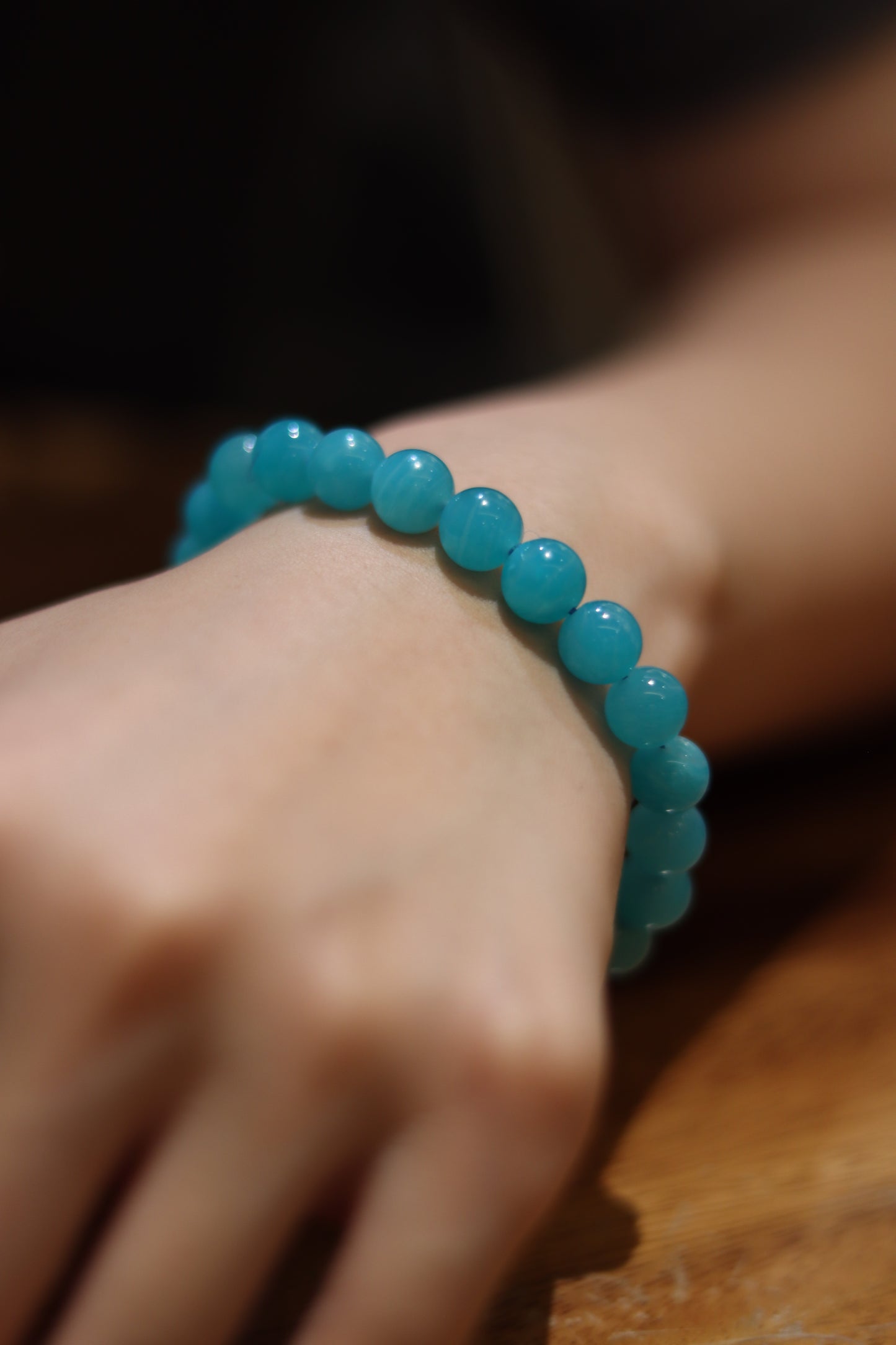 Plain Amazonite Bracelet
