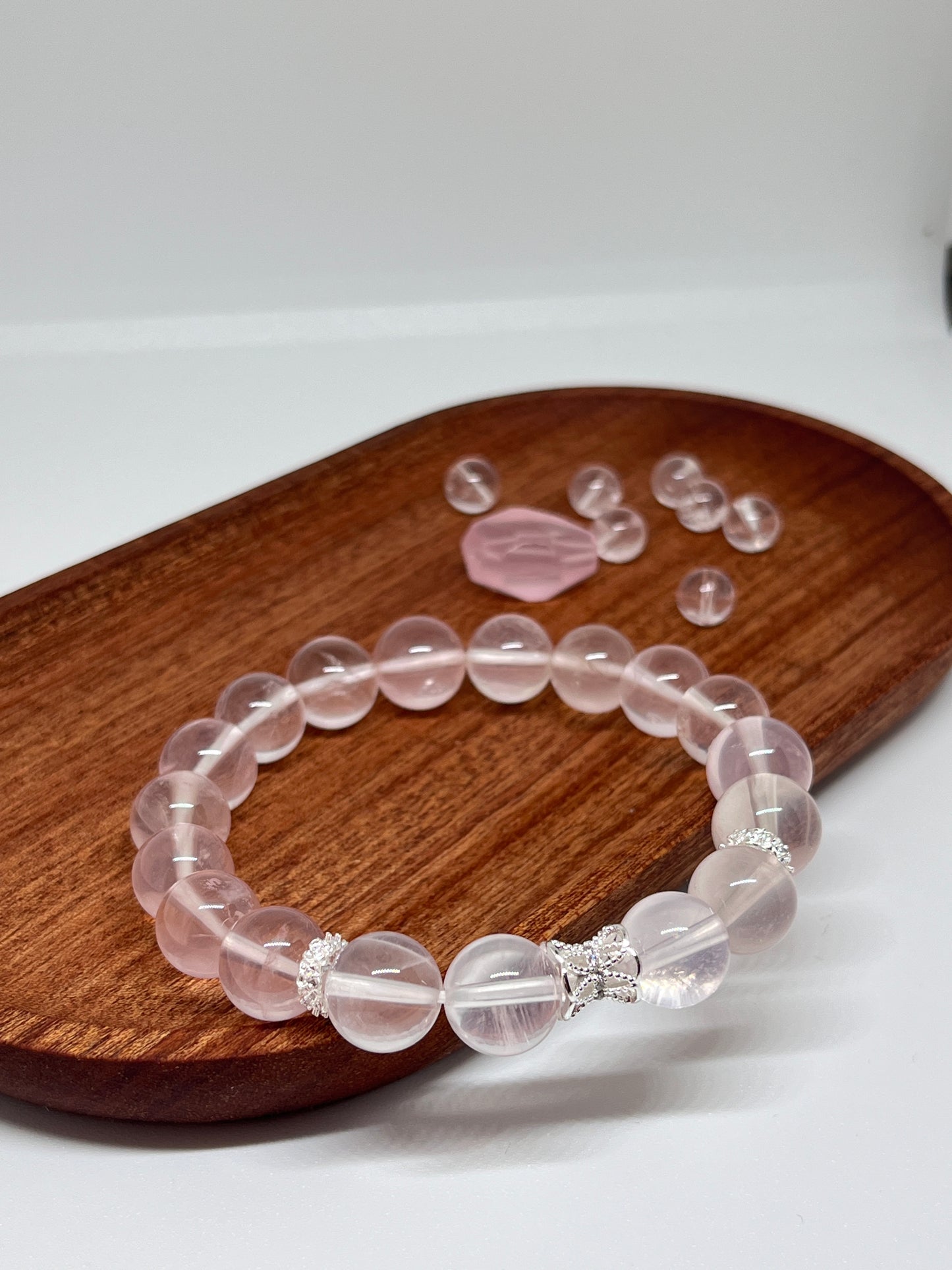 Mozambique Rose Quartz Bracelet