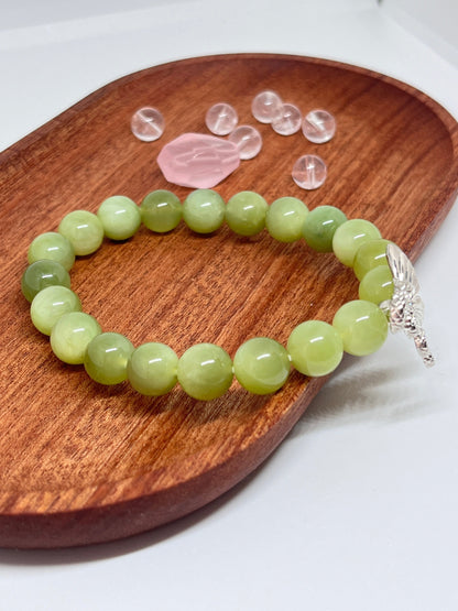 Green Grape Butterfly Bracelet