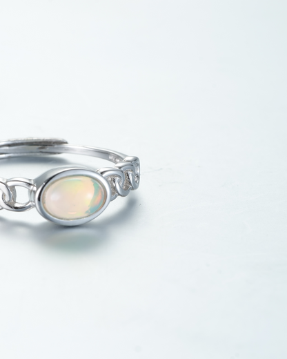 Hoop Opal Ring
